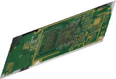 10 Layer Nanya FR4 1.60mm Hdi Printed Circuit Boards For Car GPS Device 0