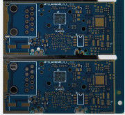 buy 1.60mm Multilayer PCB Board Blue Solder Mask Main Control Board online manufacturer